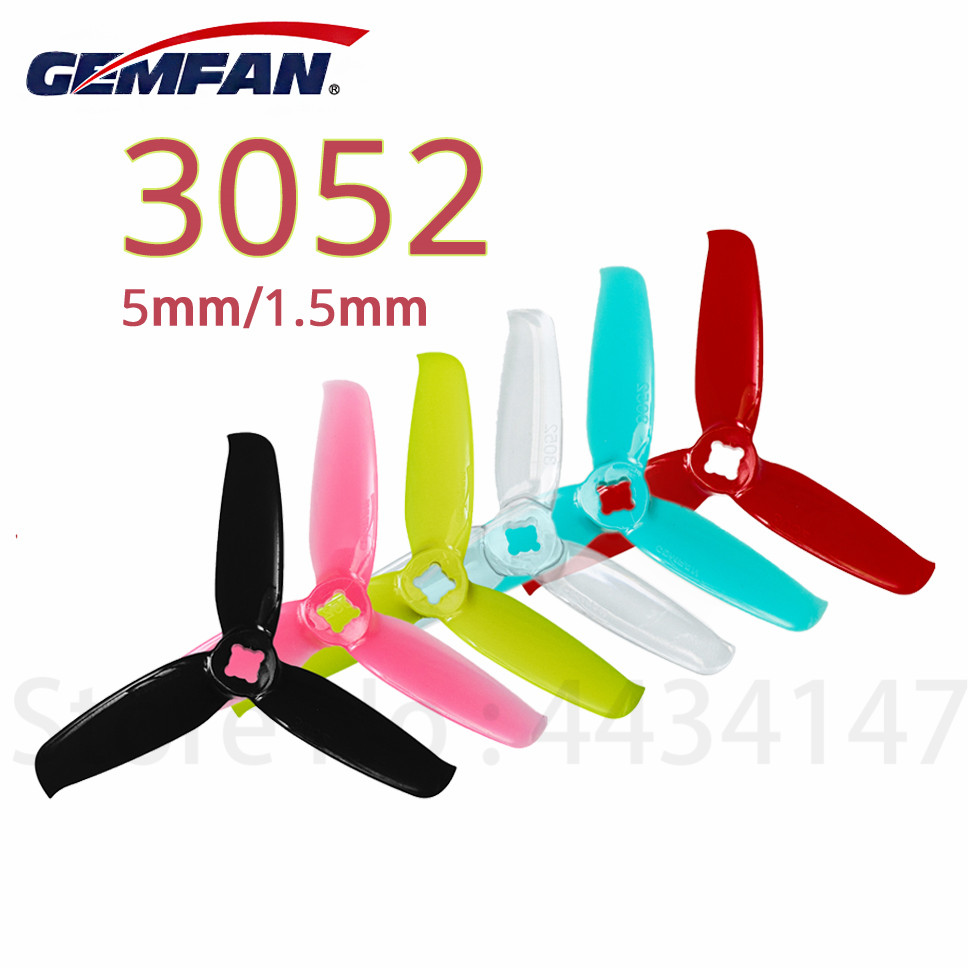 Gemfan Flash 3052 1.5mm/5mm 3i - Walksnail Avatar Hd Goggles X 评论和价格