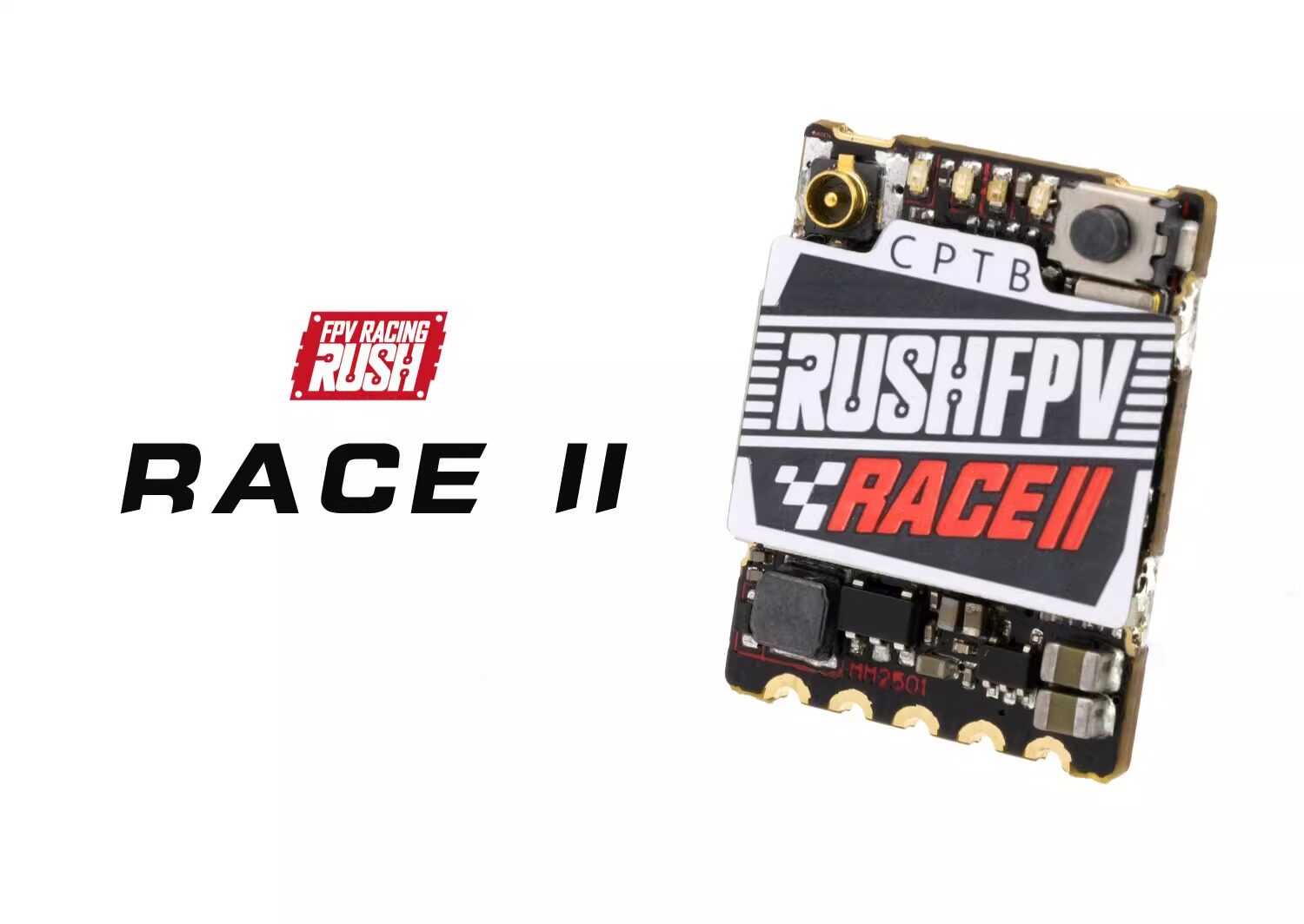 RUSHFPV 5.8G Analog VTX SOLO 1 - Foxeer Reaper Extreme 2.5W Vtx 评论和价格